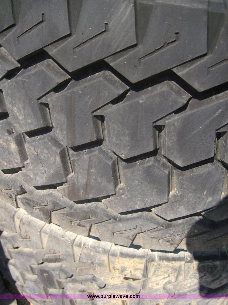image for item 4471 (2) Michelin 445/65R19.5 tires on 10 bolt rims