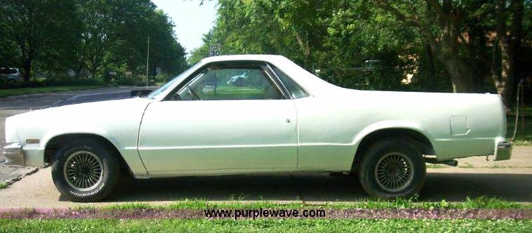 image for item 1000 1984 Chevrolet El Camino