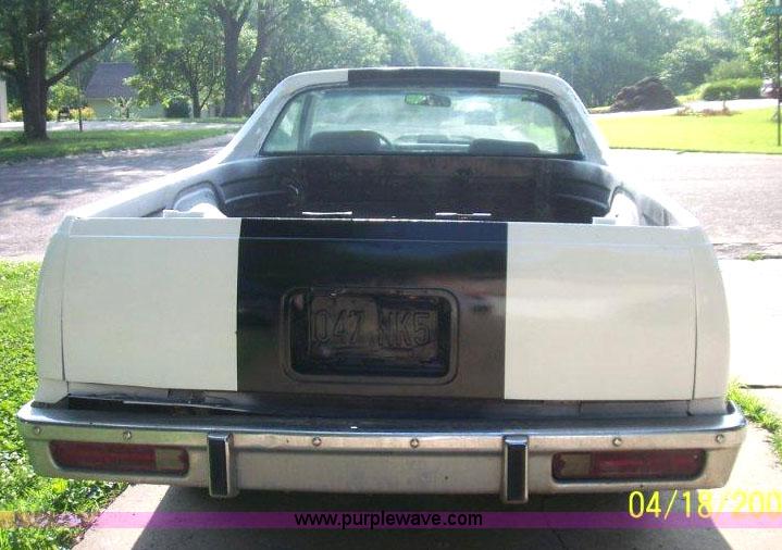 image for item 1000 1984 Chevrolet El Camino