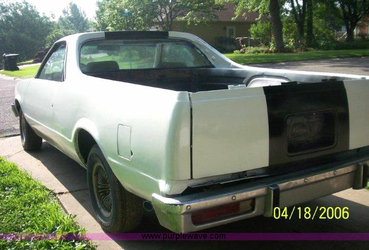image for item 1000 1984 Chevrolet El Camino