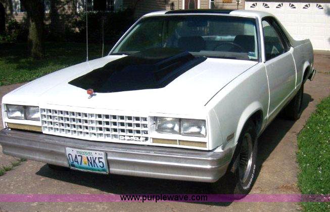 image for item 1000 1984 Chevrolet El Camino