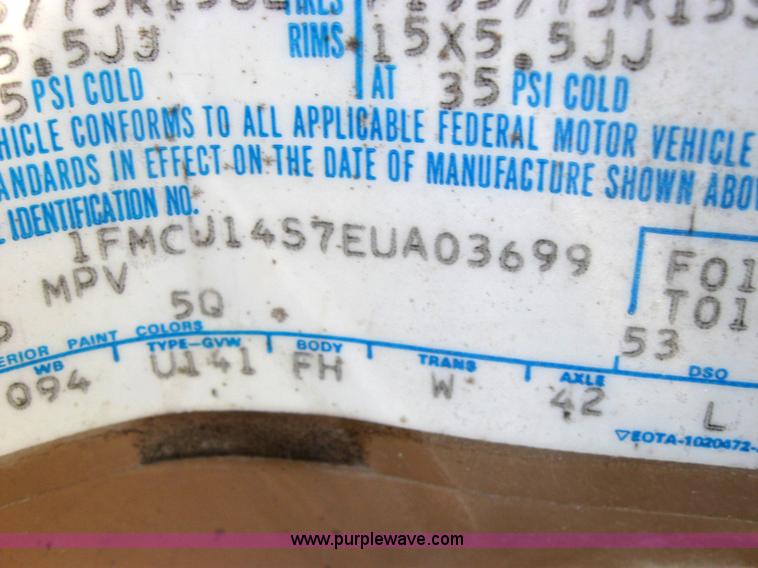 image for item 2652 1984 Ford Bronco II