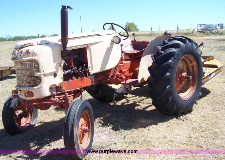 image for item 4126 Case 311 tractor with 5' rotary mower