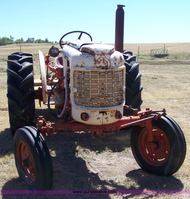 image for item 4126 Case 311 tractor with 5' rotary mower