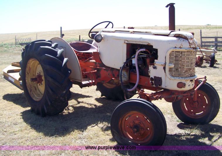 image for item 4126 Case 311 tractor with 5' rotary mower