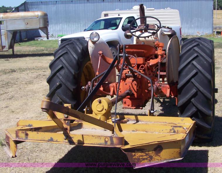 image for item 4126 Case 311 tractor with 5' rotary mower