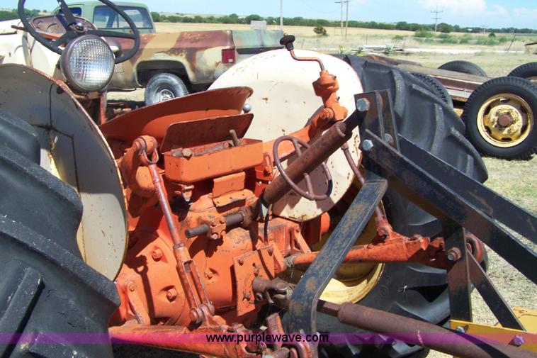 image for item 4126 Case 311 tractor with 5' rotary mower