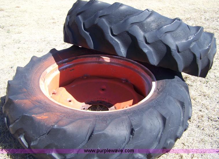 image for item 4126 Case 311 tractor with 5' rotary mower