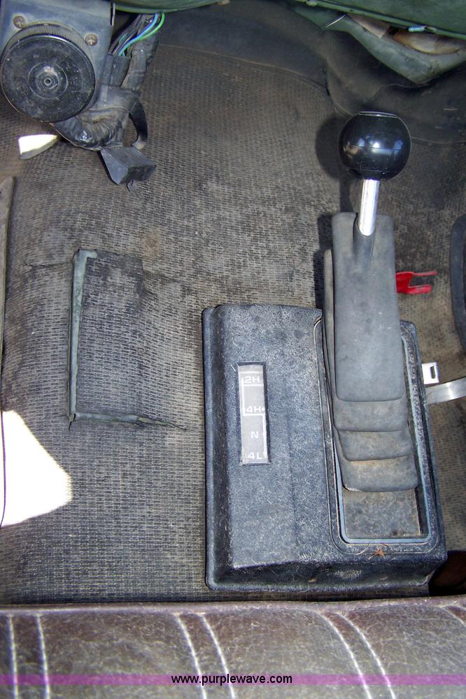 image for item 4128 1984 Chevrolet D30 Military pickup truck