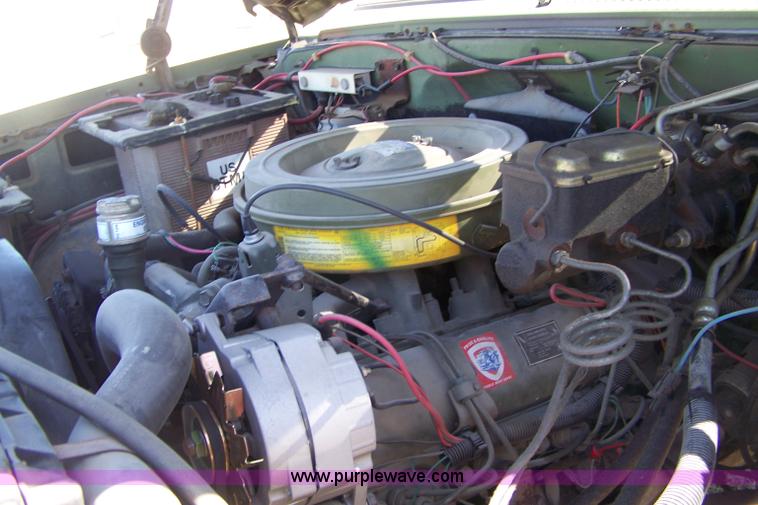 image for item 4128 1984 Chevrolet D30 Military pickup truck