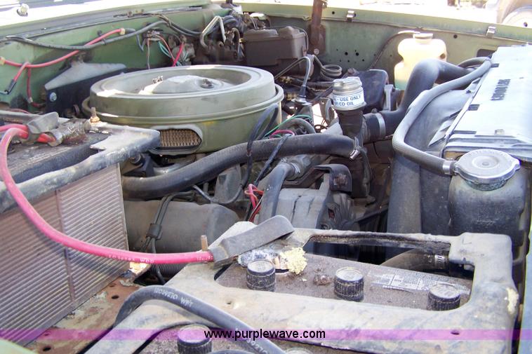 image for item 4128 1984 Chevrolet D30 Military pickup truck