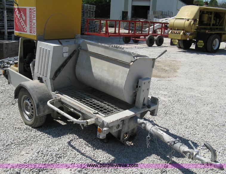 image for item 4817 2002 Putzmeister mortar mixer