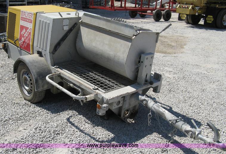 image for item 4817 2002 Putzmeister mortar mixer