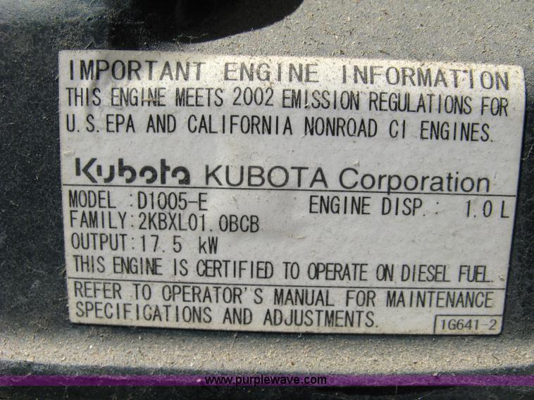 image for item 4817 2002 Putzmeister mortar mixer