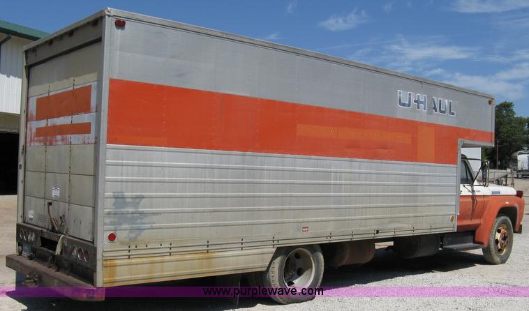 image for item 4820 1973 Ford F600 box truck