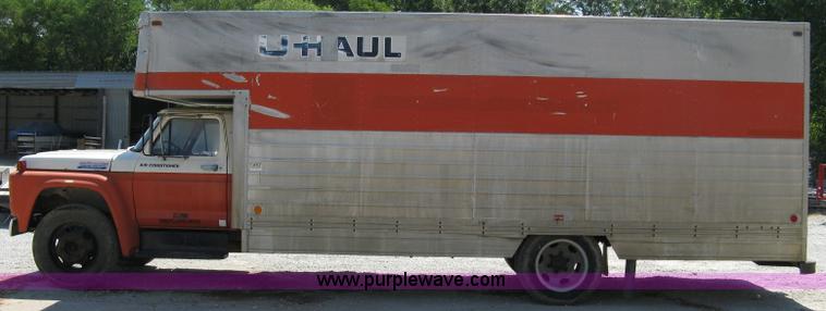 image for item 4820 1973 Ford F600 box truck