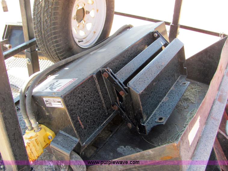 image for item 4828 2004 Powerhouse Pro mini skid-steer loader with attachments and customer trailer