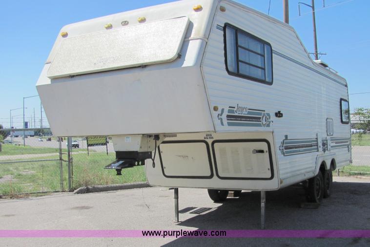image for item 4883 1984 Jayco Jay Crane 26' fifth wheel camper