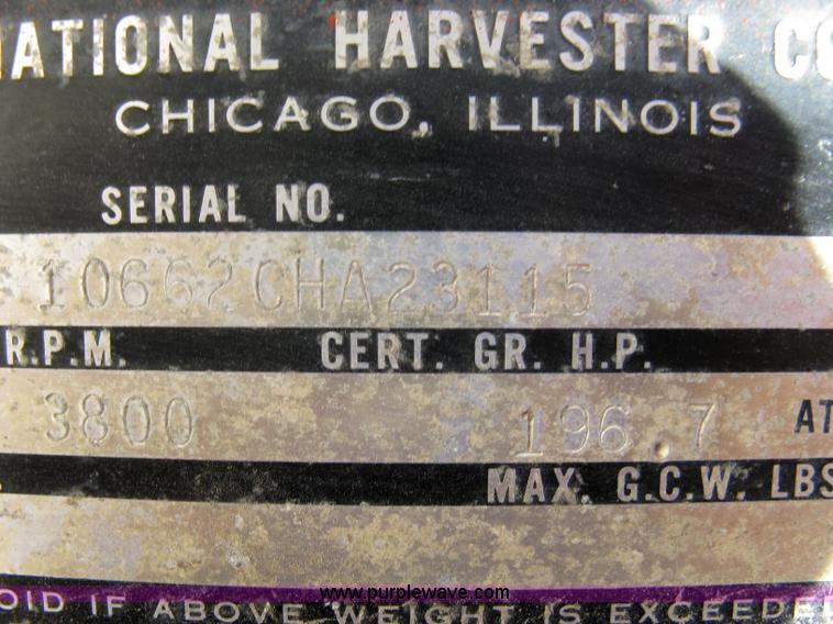 image for item 5057 1973 International Load Star 1600 truck