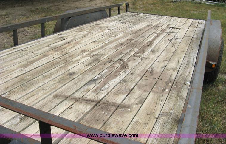 image for item 5063 2003 Load Trail tandem axle flat bed trailer