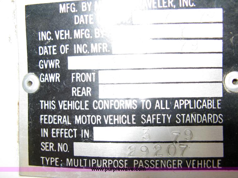 image for item 5064 1979 Chevrolet Van 30AM