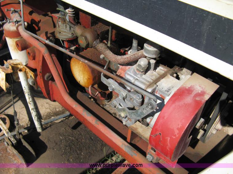 image for item 5065 International 284 tractor with 72" belly mower