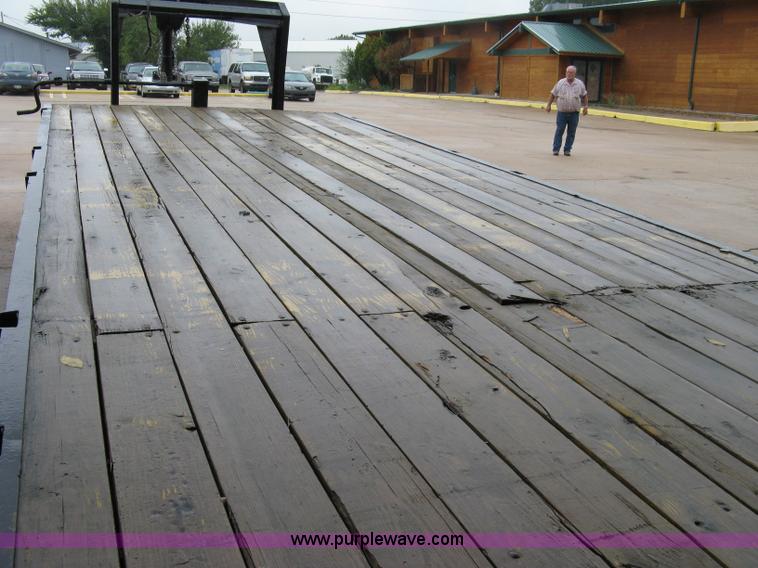 image for item 5081 1990 Shopbuilt gooseneck trailer