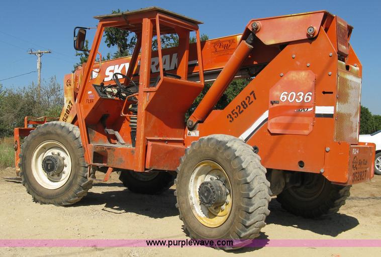 image for item 5095 1999 SkyTrak 6036 telehandler