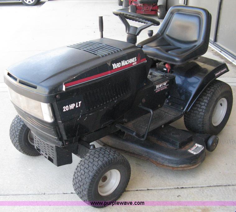image for item 5100 MTD Yard Machine riding mower