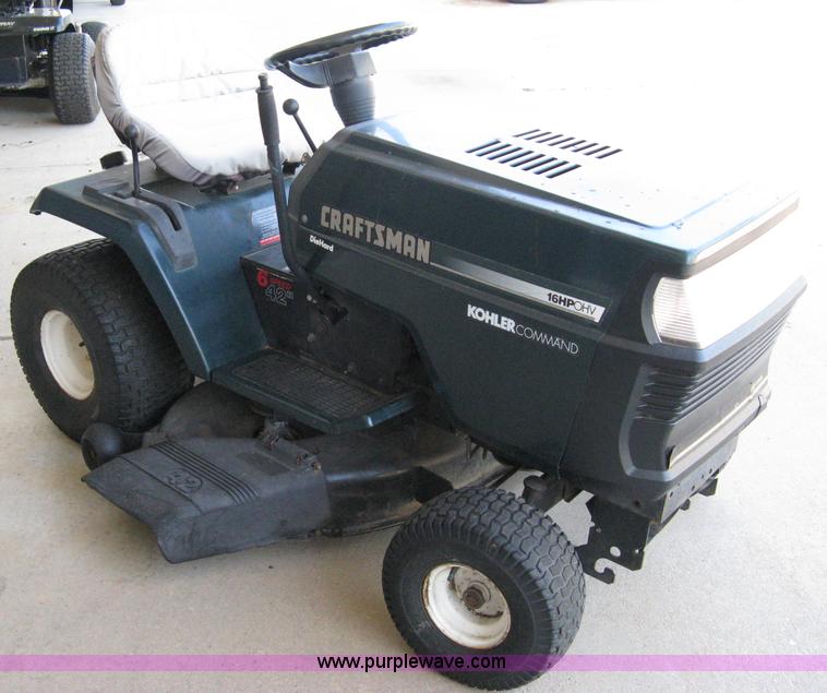 image for item 5101 Craftsman riding mower