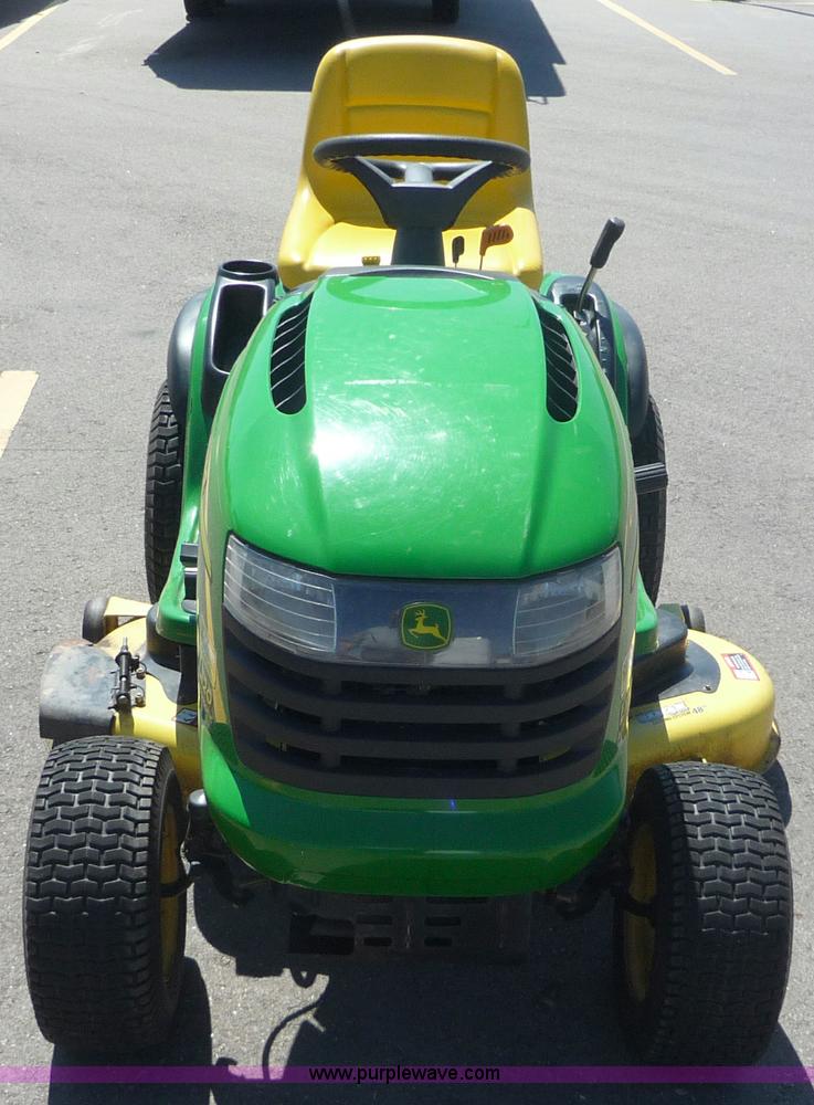 2005 John Deere L120D lawn mower in Manhattan, KS Item 7002 sold