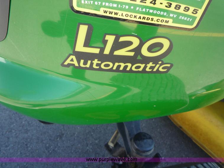 image for item 7002 2005 John Deere L120D lawn mower