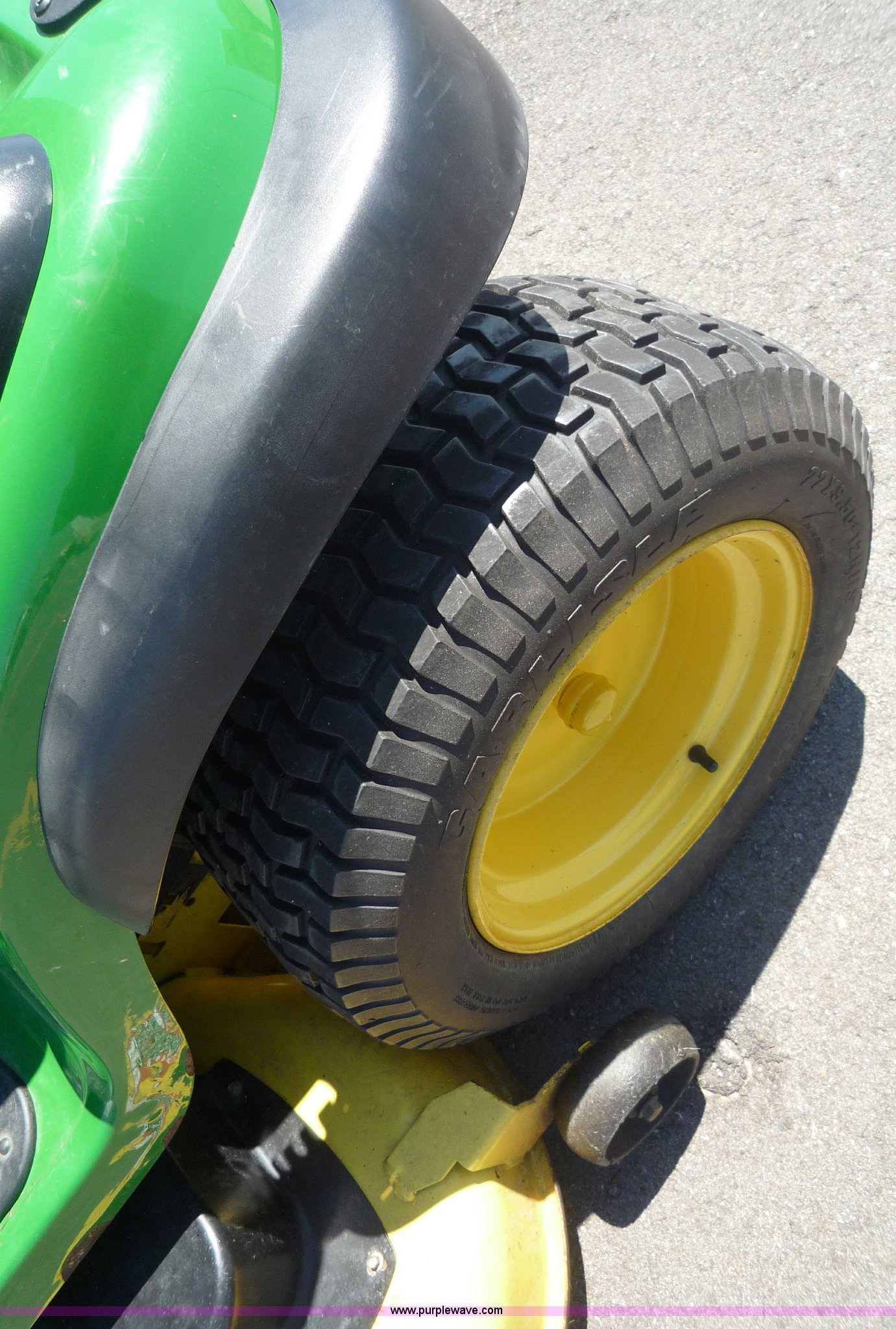 2005 John Deere L120D lawn mower in Manhattan, KS Item 7002 sold