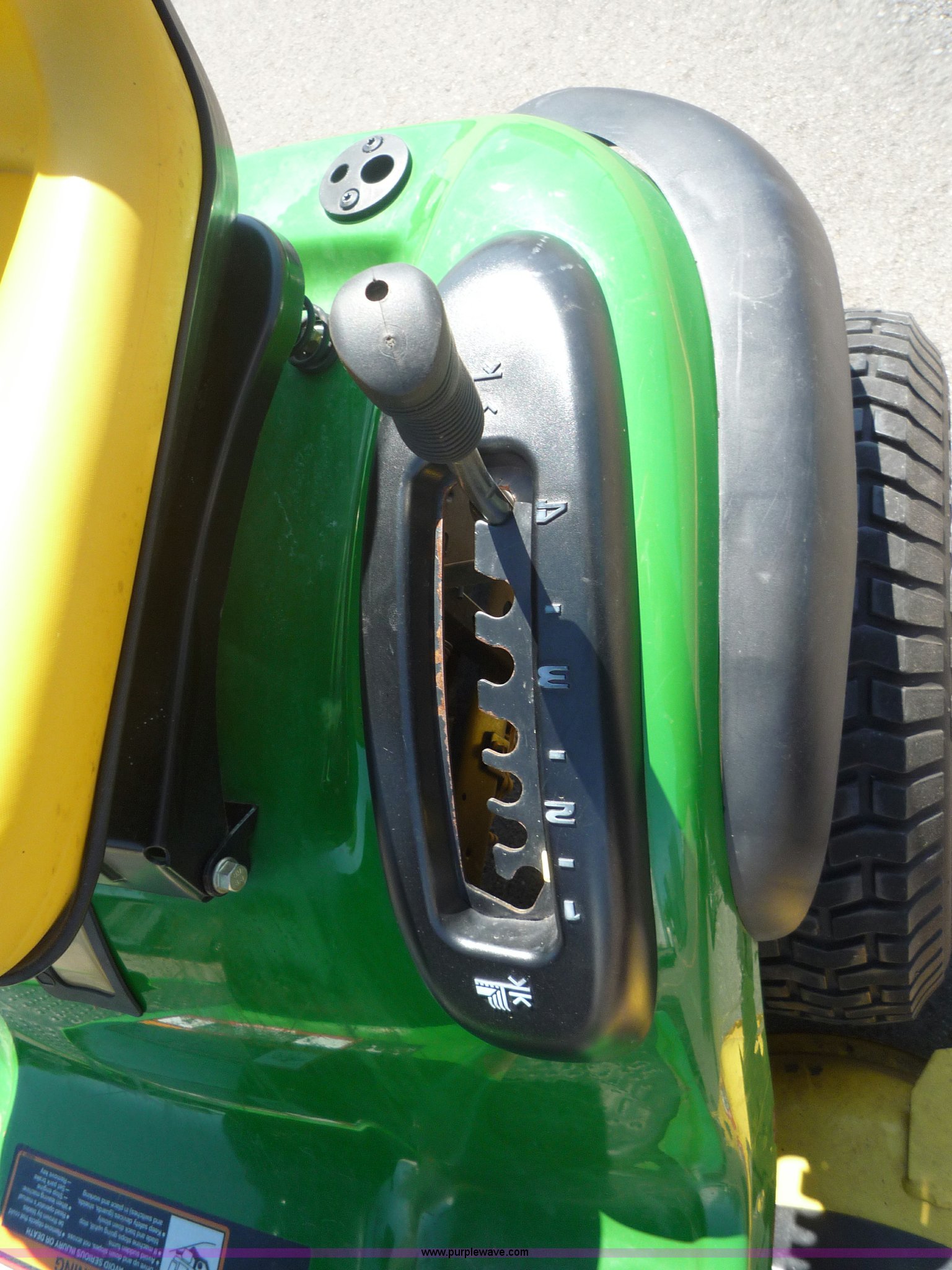 2005 John Deere L120D lawn mower in Manhattan, KS Item 7002 sold