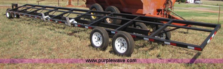 image for item 3066 2010 Wemhoff H-36 36' header trailer