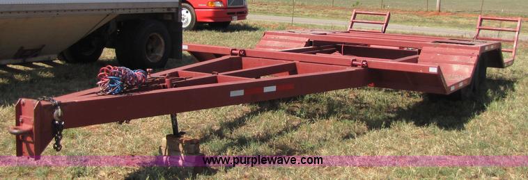 image for item 3067 2001 Homebuilt combine trailer