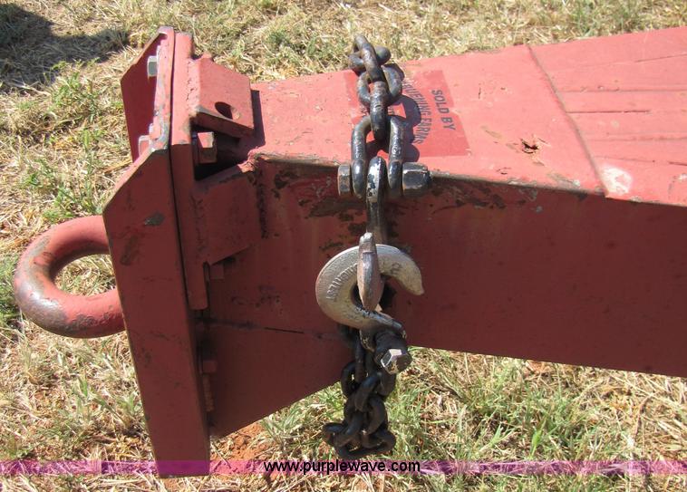 image for item 3067 2001 Homebuilt combine trailer