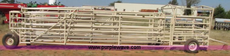 image for item 3073 Wilson portable corral system
