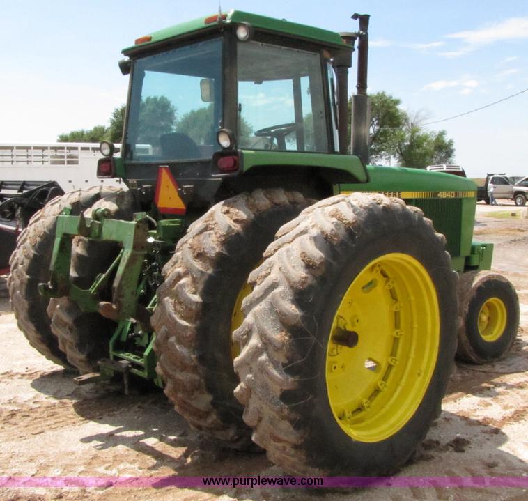 image for item 3075 1980 John Deere 4840 tractor