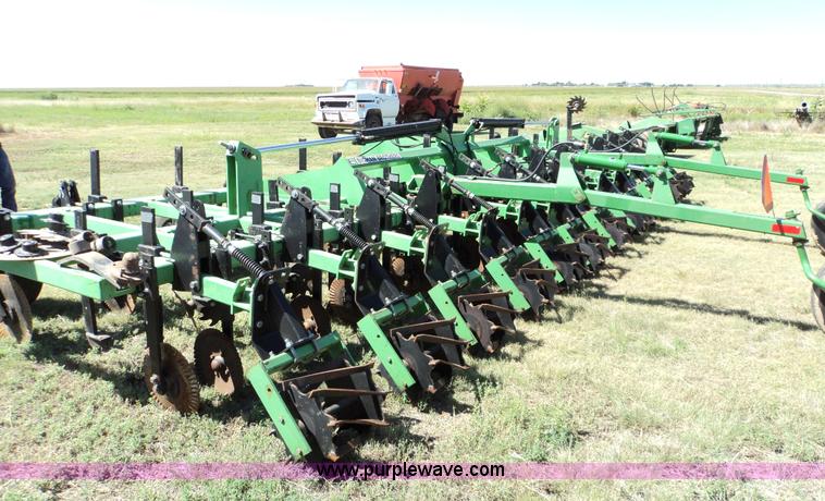 image for item 3436 Bigham Brothers 12-row strip-til plow with rear lift assist wheel assembly