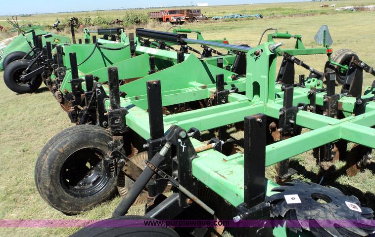 image for item 3436 Bigham Brothers 12-row strip-til plow with rear lift assist wheel assembly