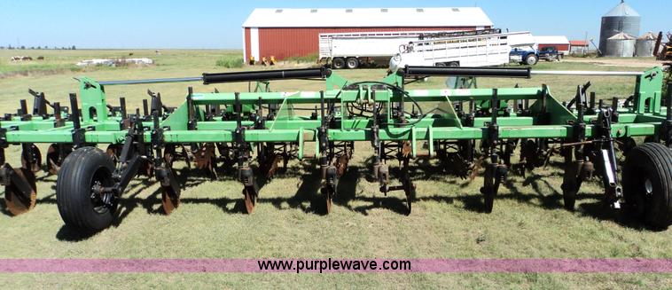 image for item 3436 Bigham Brothers 12-row strip-til plow with rear lift assist wheel assembly