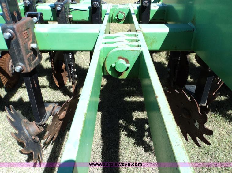 image for item 3436 Bigham Brothers 12-row strip-til plow with rear lift assist wheel assembly