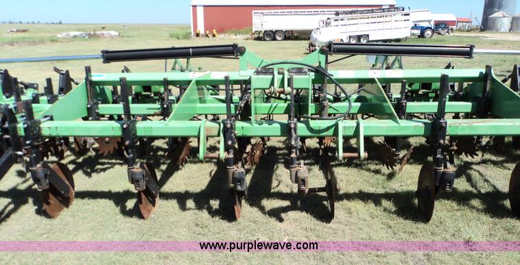 image for item 3436 Bigham Brothers 12-row strip-til plow with rear lift assist wheel assembly