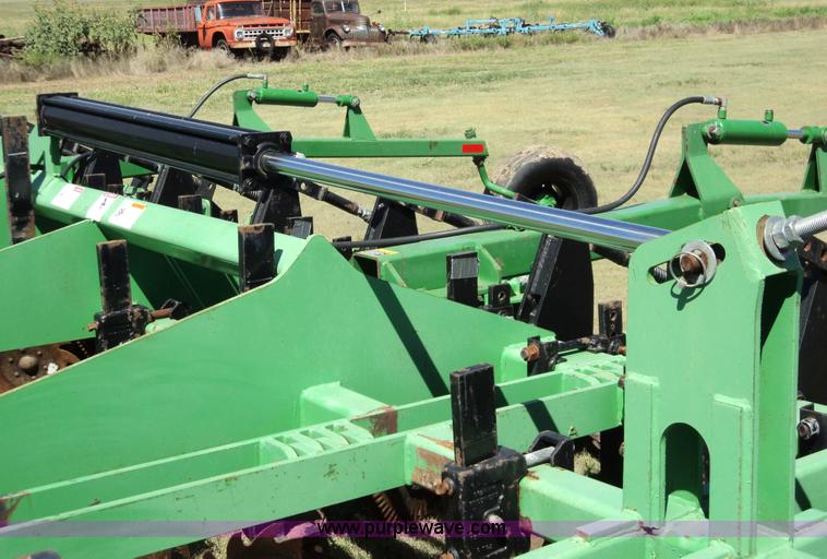 image for item 3436 Bigham Brothers 12-row strip-til plow with rear lift assist wheel assembly