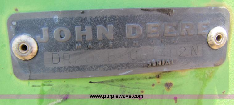 image for item 3447 John Deere DRB grain drill