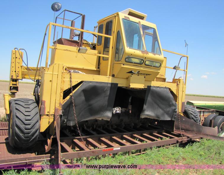 image for item 3448 Scavanger compost turner with trailer