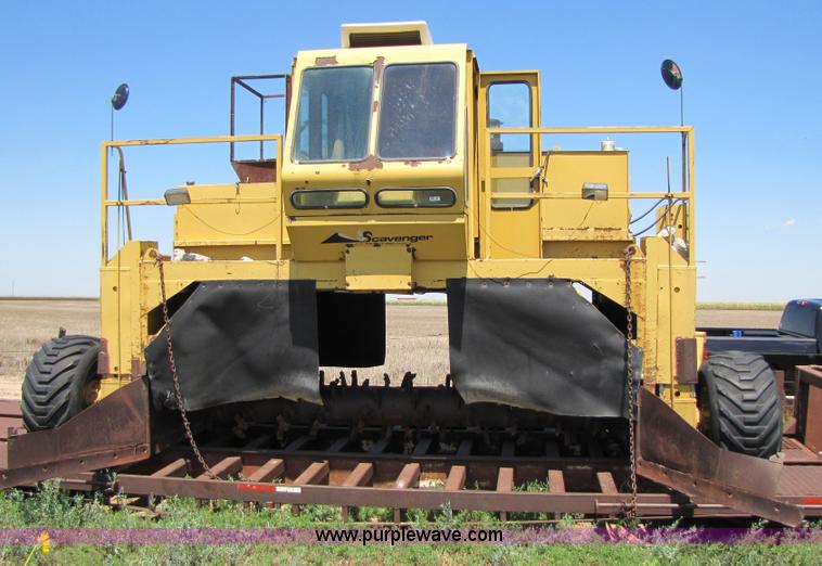 image for item 3448 Scavanger compost turner with trailer