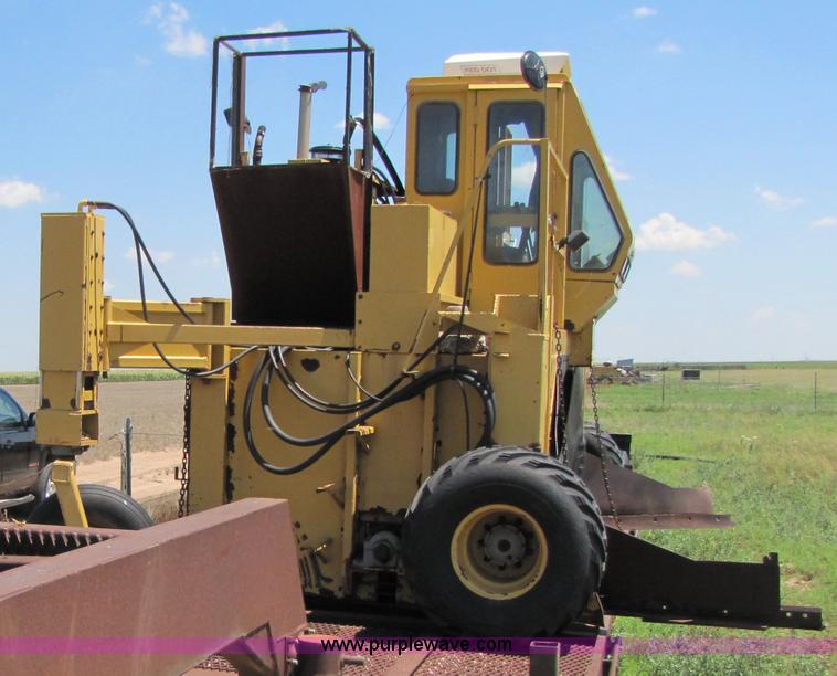 image for item 3448 Scavanger compost turner with trailer