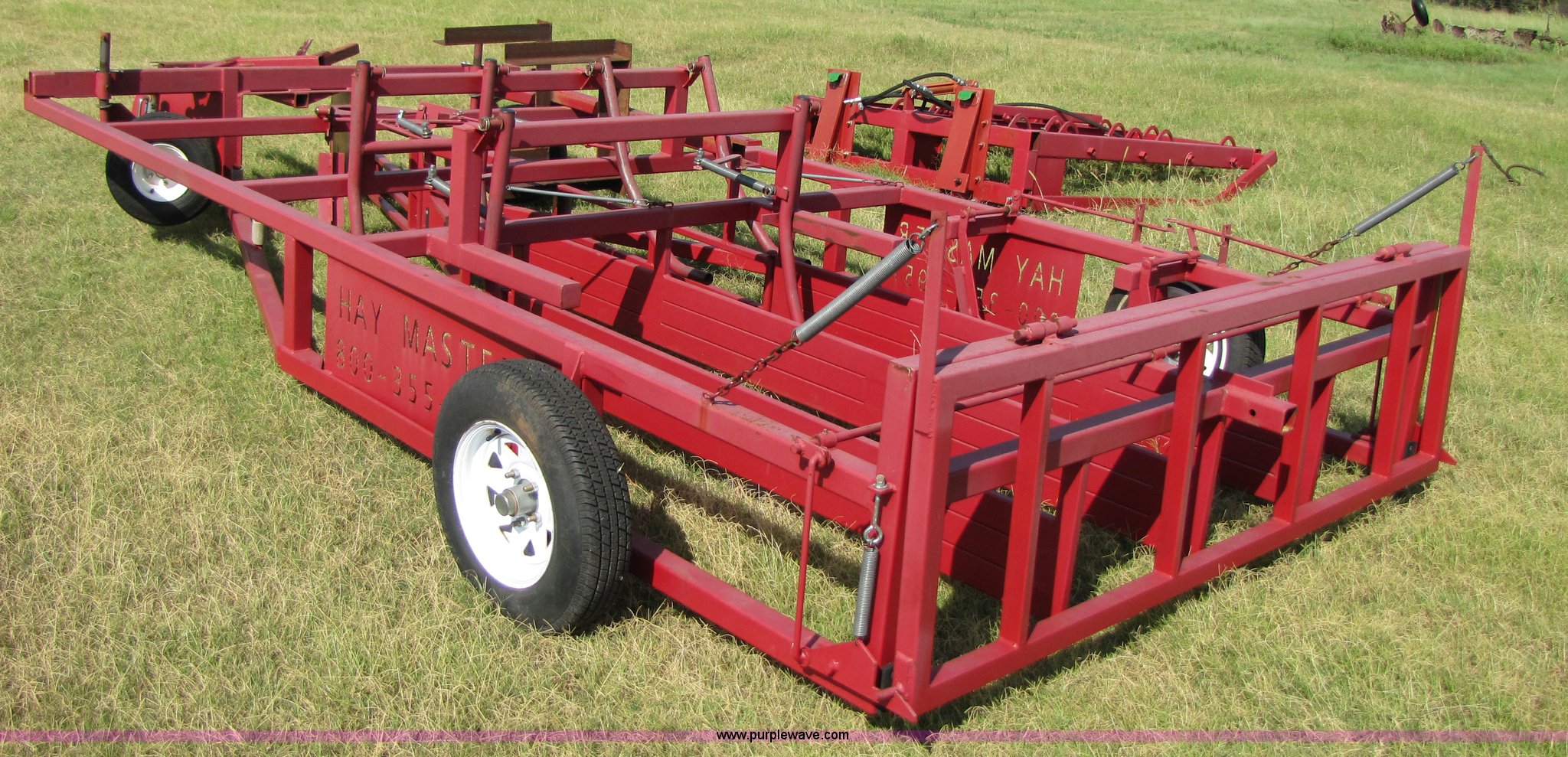 Haymaster eight bale accumulator in Guthrie, OK Item 1016 sold